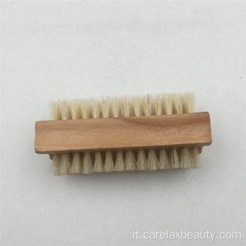 spazzola per unghie in legno naturale di alta qualità